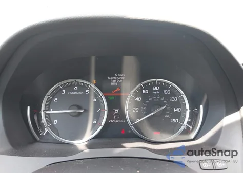 2014 Acura Mdx Technology Package z USA, uszkodzony, nr VIN 5FRYD4H43EB036567